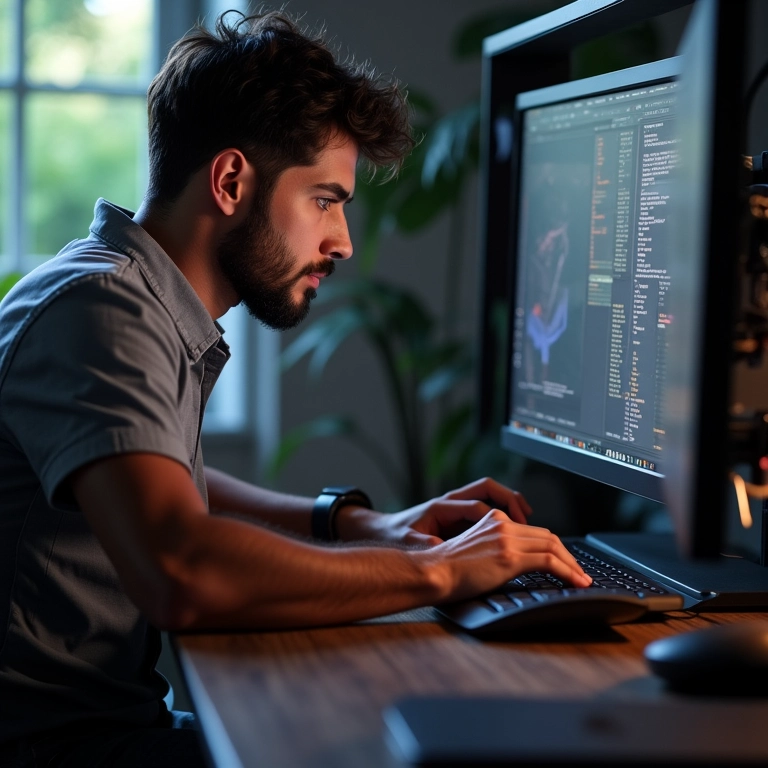 Processador AMD Ryzen 7 em placa-mãe de alto desempenho.