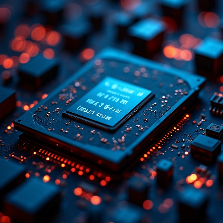 Processador de alto desempenho com dados de taxa de hash, essencial para a mineração de criptomoedas.