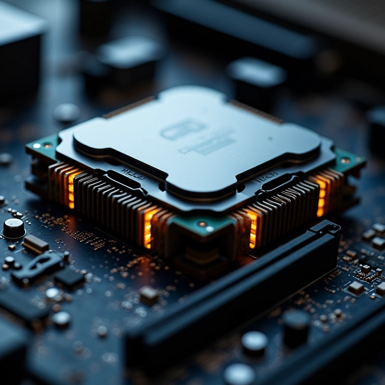 Processador de computador de alta performance.