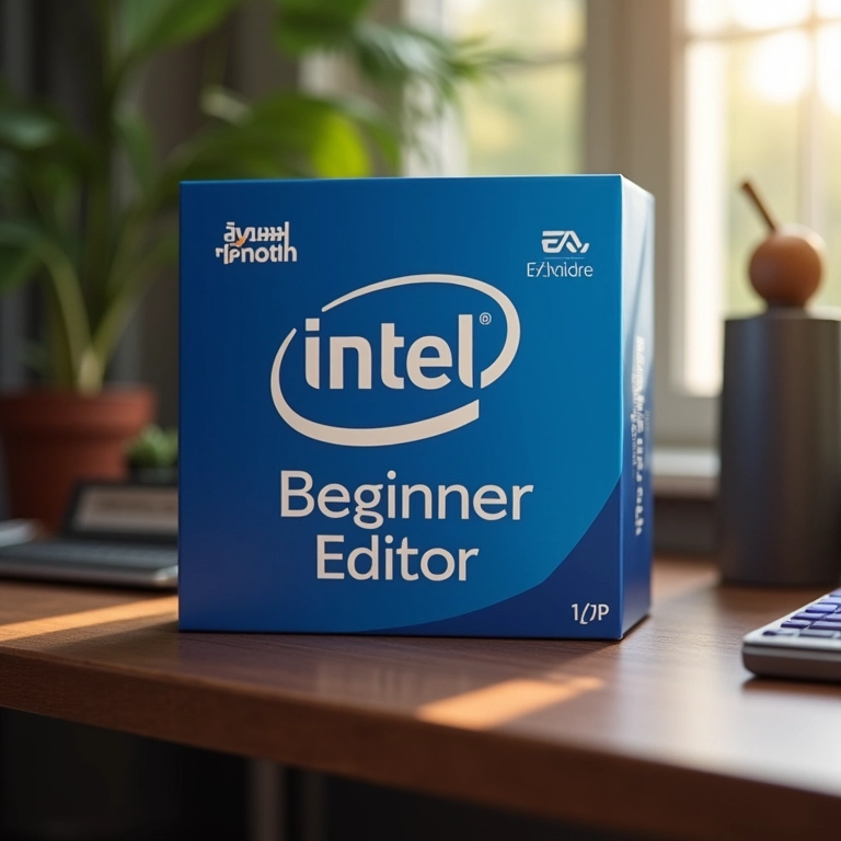 Processador Intel Core i5 para iniciantes em edição de vídeo.