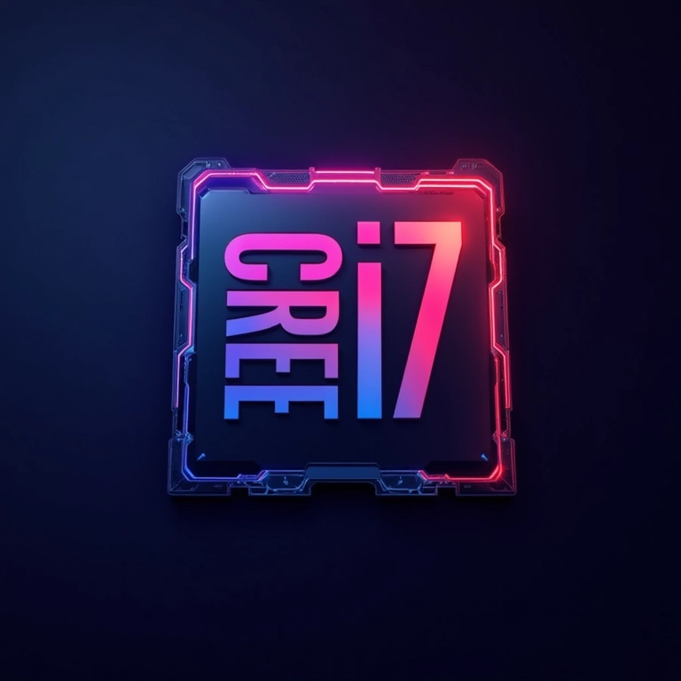 Processador Intel Core i7 de 13ª Geração em PC gamer.