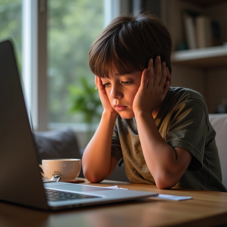 Profissional frustrado com a limitação de armazenamento local.