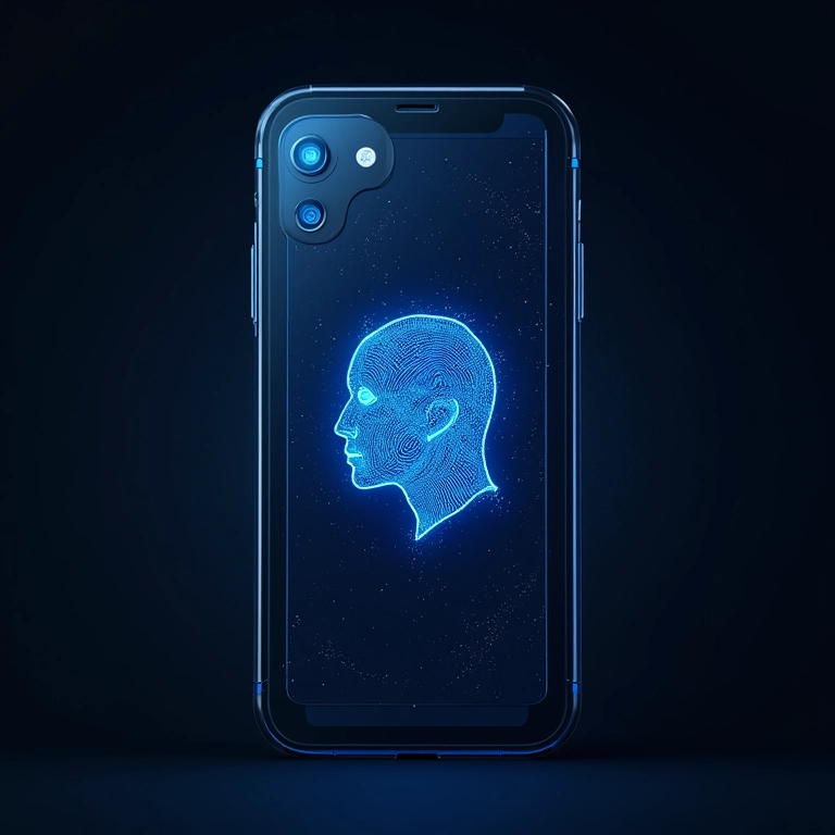 Recurso de segurança do iPhone 17 com Face ID.