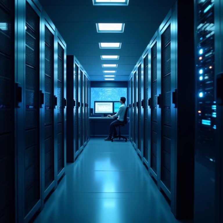 Servidor local seguro com acesso rápido aos dados.