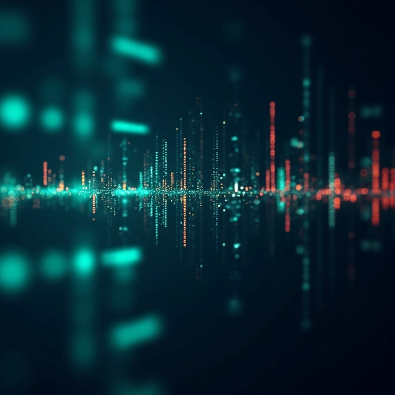 Servidor Node.js com fluxos de dados reativos visualizados, processando requisições em tempo real.