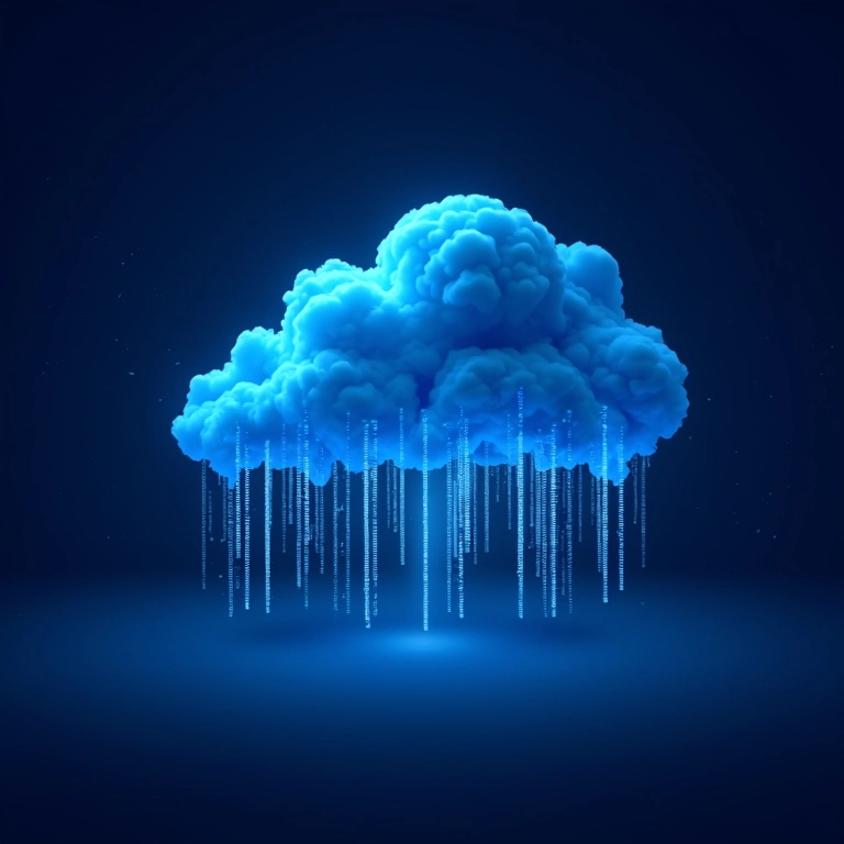 Servidores de data center com fluxo de dados seguro em Cloud Storage.