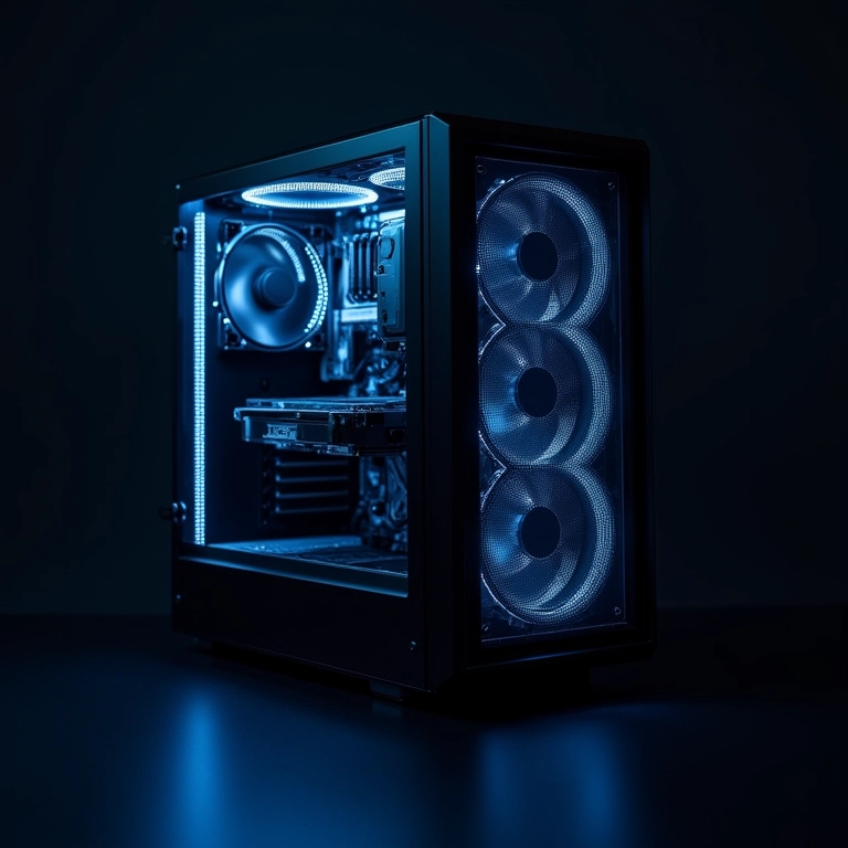 Sistema de PC modular estável rodando suavemente com gráficos de desempenho consistentes.