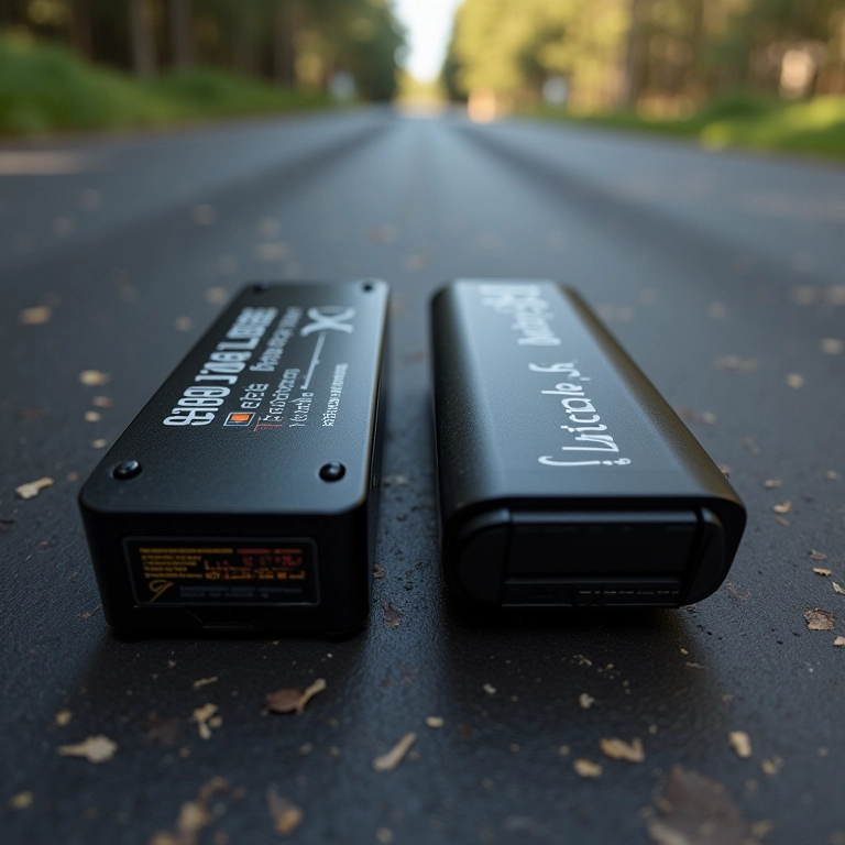 SSD e HD lado a lado, destacando a diferença de velocidade entre os dois.