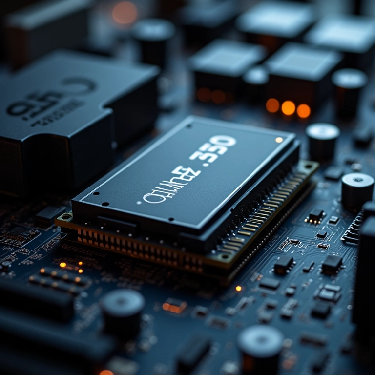 SSD M.2 instalado em placa-mãe moderna.