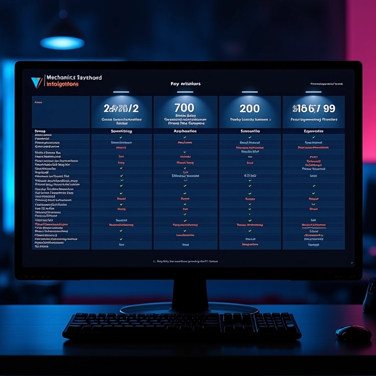 Tabela comparativa de teclados ABNT2.