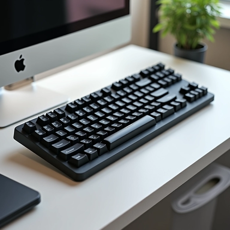 Teclado ABNT2 sem fio e com fio.