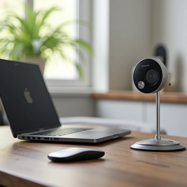 Teclado Keychron K2 Pro conectado a um MacBook, versatilidade e performance.