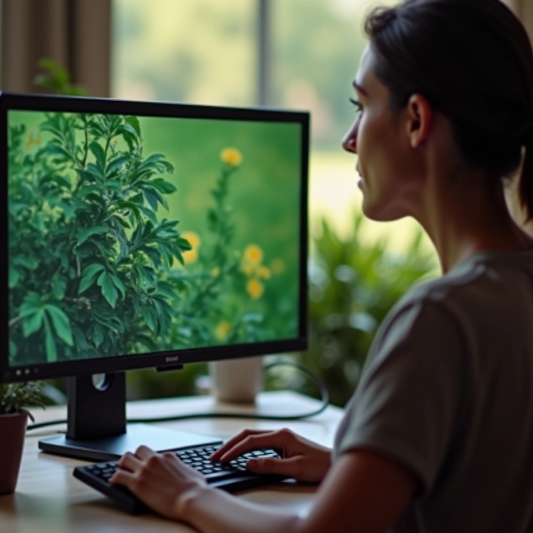 Testando PC com outro monitor