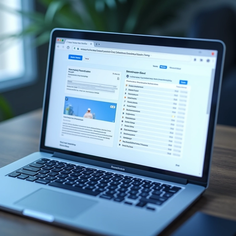 Teste A/B de um site com novas funcionalidades em um subdomínio, mostrando diferentes versões da página.