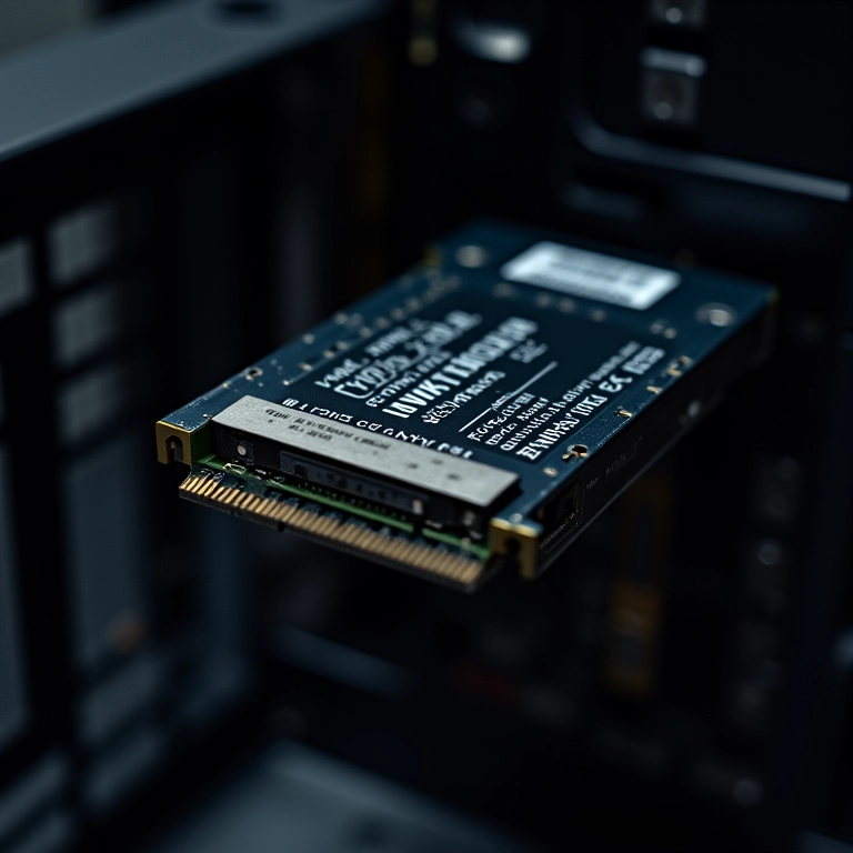 Unidade de armazenamento SSD de alta performance.