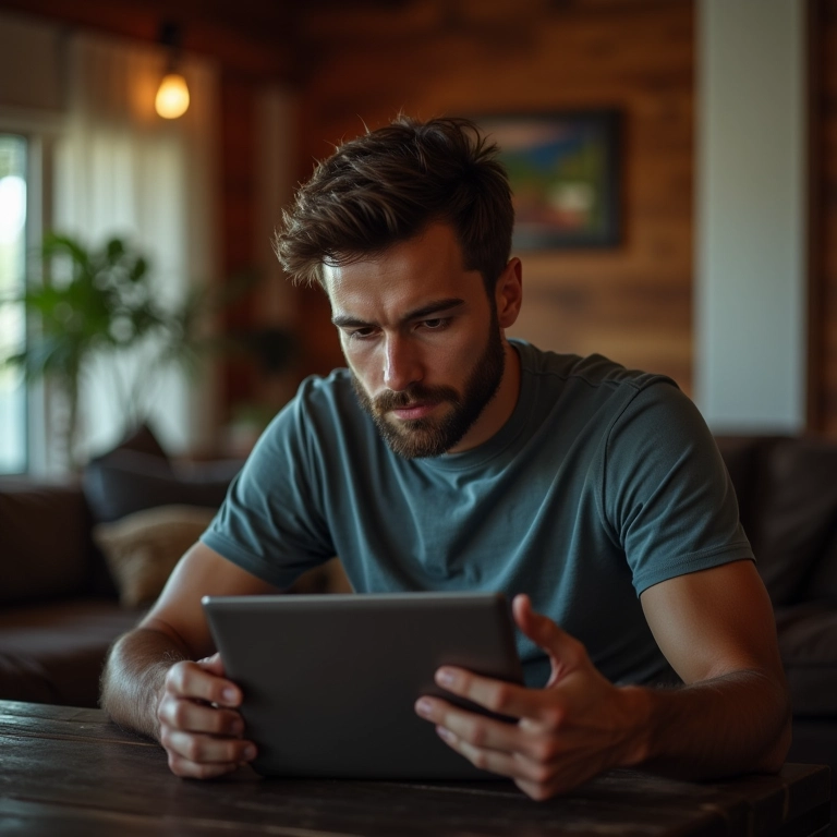 Verificando conexão de rede em casa.