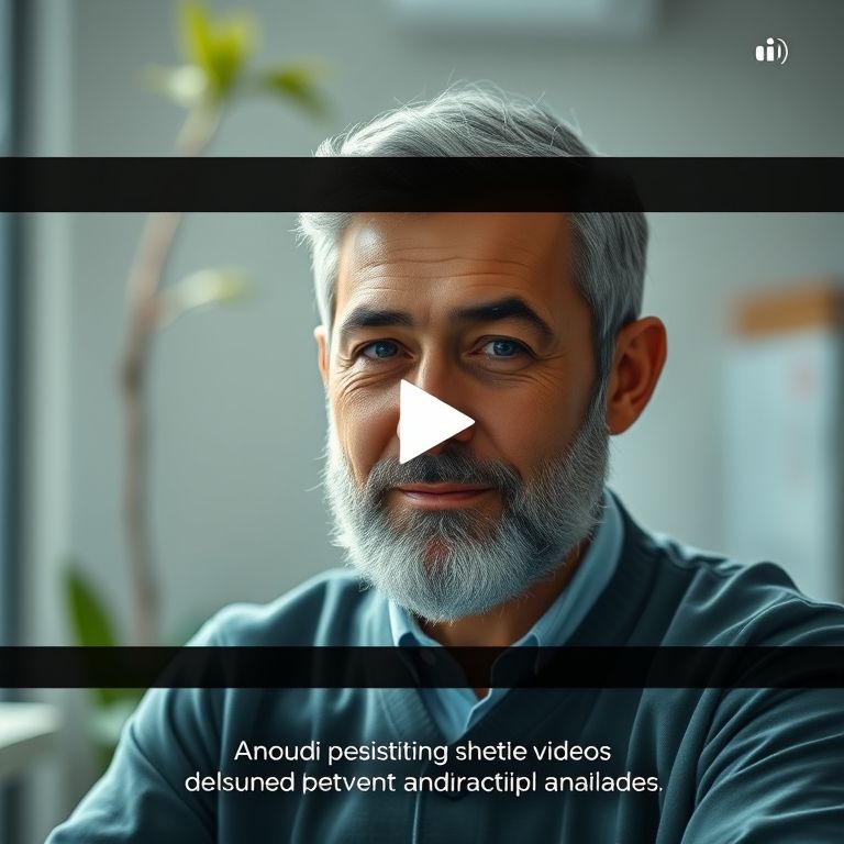 Vídeo com legendas e transcrição para acessibilidade.