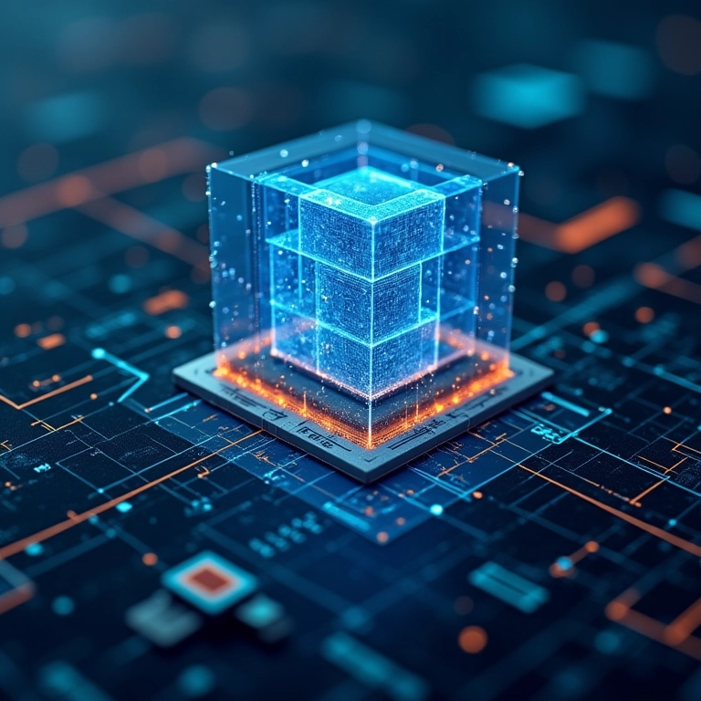 Visualização da priorização inteligente de dados em um servidor.