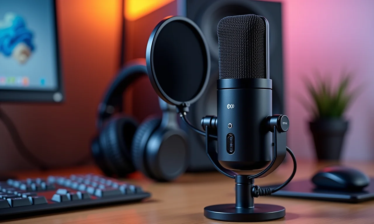 Acessórios essenciais para microfone USB de podcast