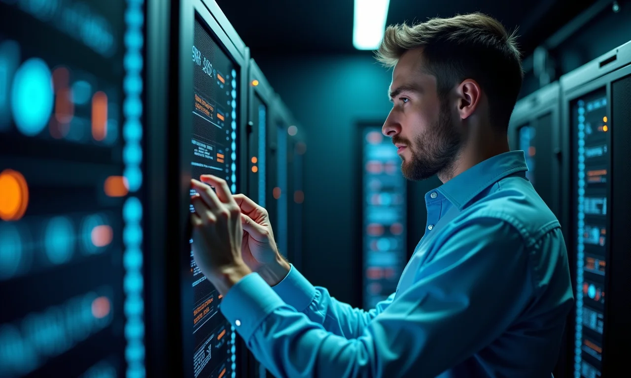 Administrador otimizando as configurações de cache do servidor Squid.