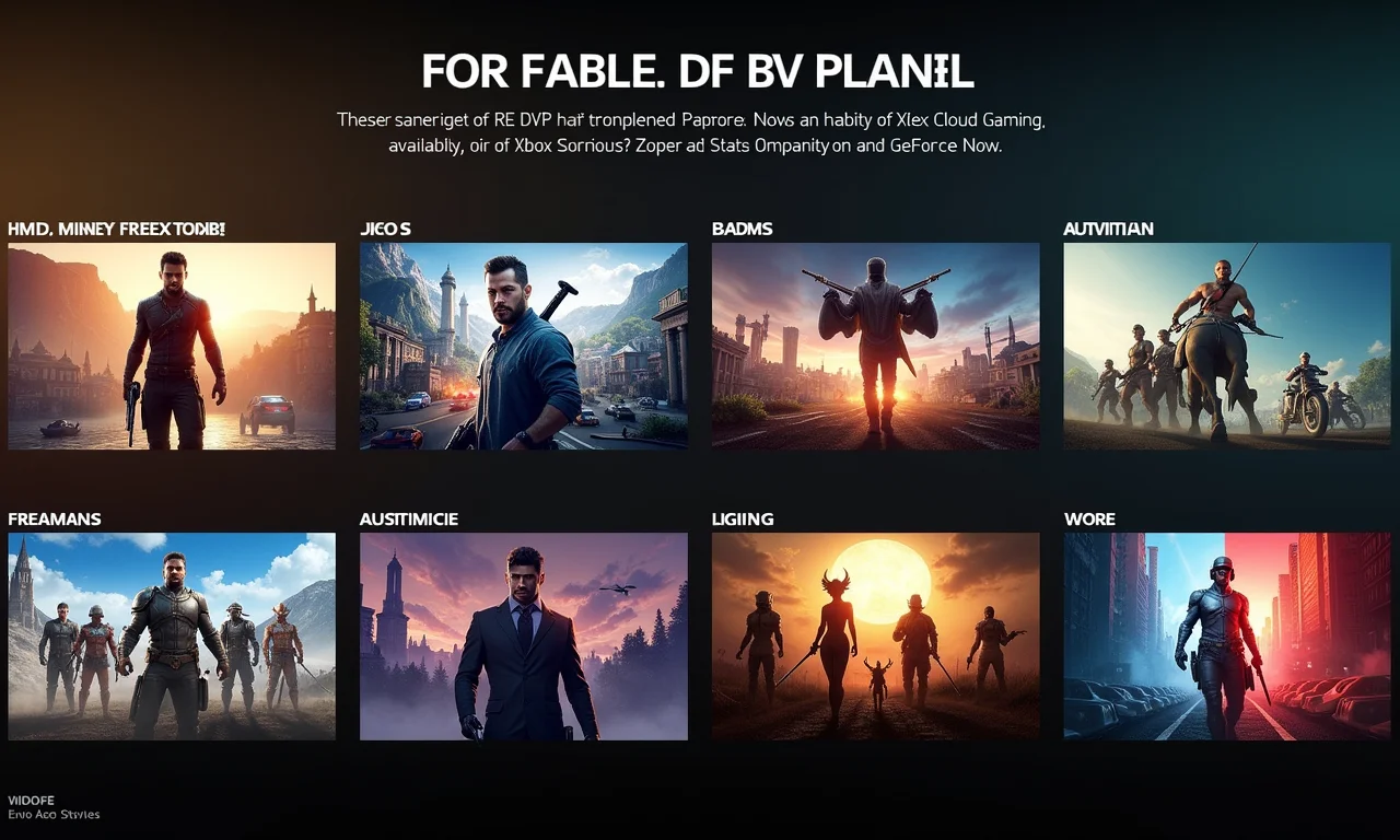 Ampla variedade de gêneros de jogos disponíveis nas plataformas de streaming.