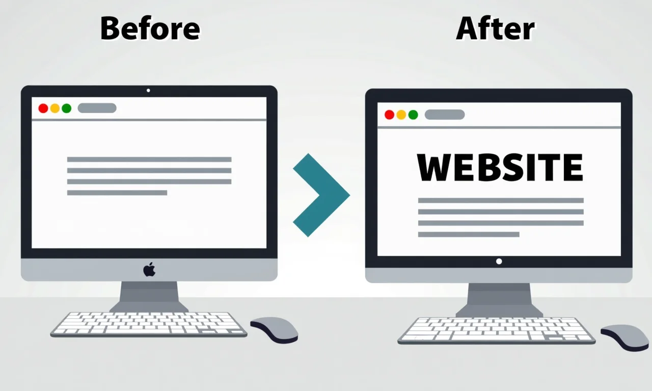 Comparação de carregamento de site com fonte personalizada causando mudanças no layout.