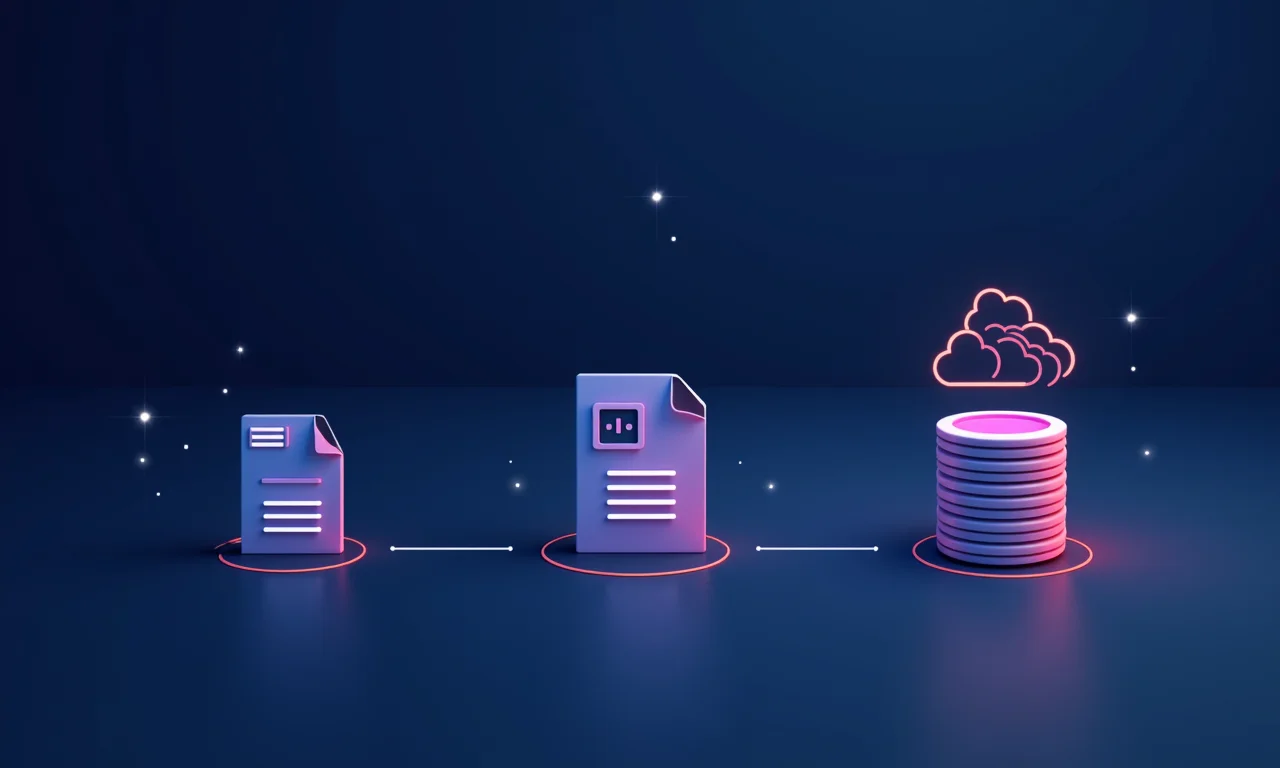 Comparativo visual: SSG, Sites Estáticos Tradicionais e Sites Dinâmicos.