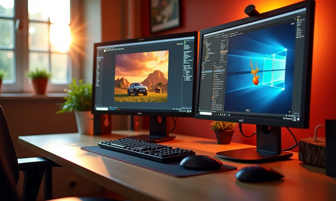 CPU AMD Ryzen 9 em um ambiente de trabalho com múltiplos aplicativos em execução.