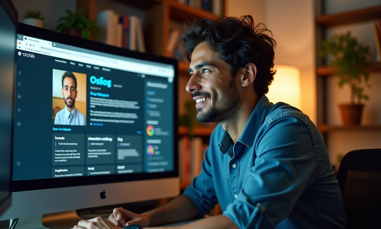 Desenvolvedor brasileiro implantando site estático usando SSG, com interface simplificada.