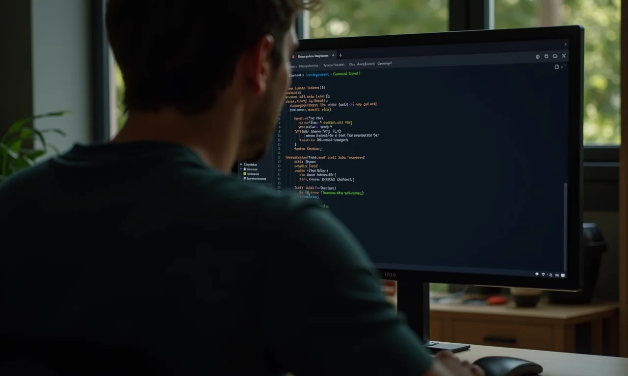 Desenvolvedor conferindo especificações mínimas do processador.