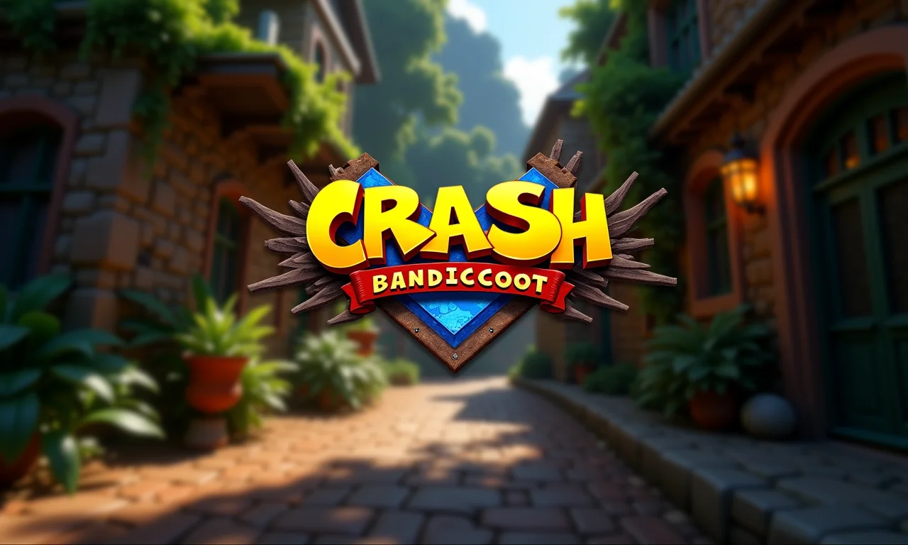 Emulador de PlayStation 1 no PC com jogo Crash Bandicoot.