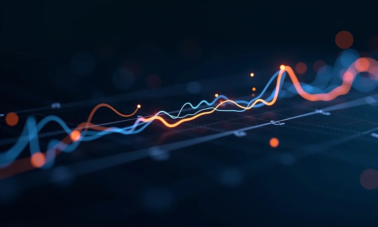 Gráfico de desempenho em testes de benchmark