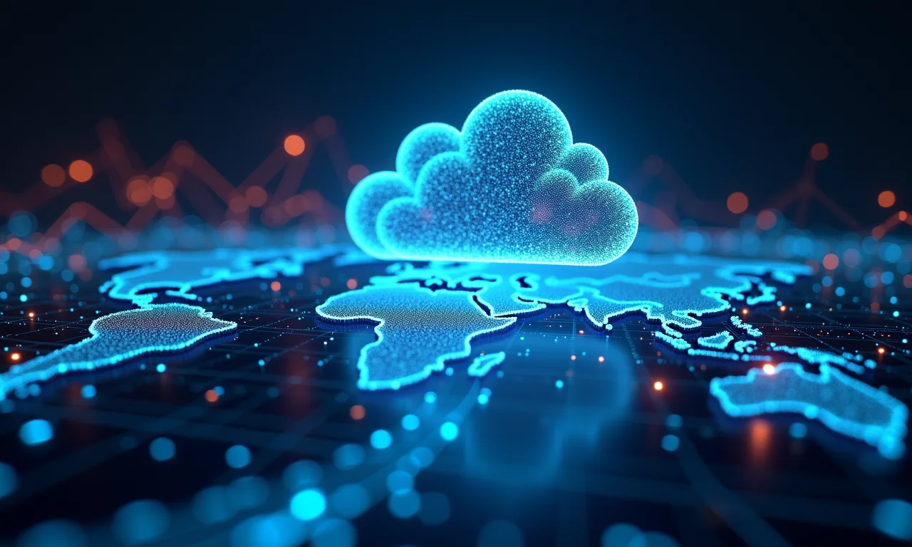 Infraestrutura de dados escalável, visualização de computação em nuvem.