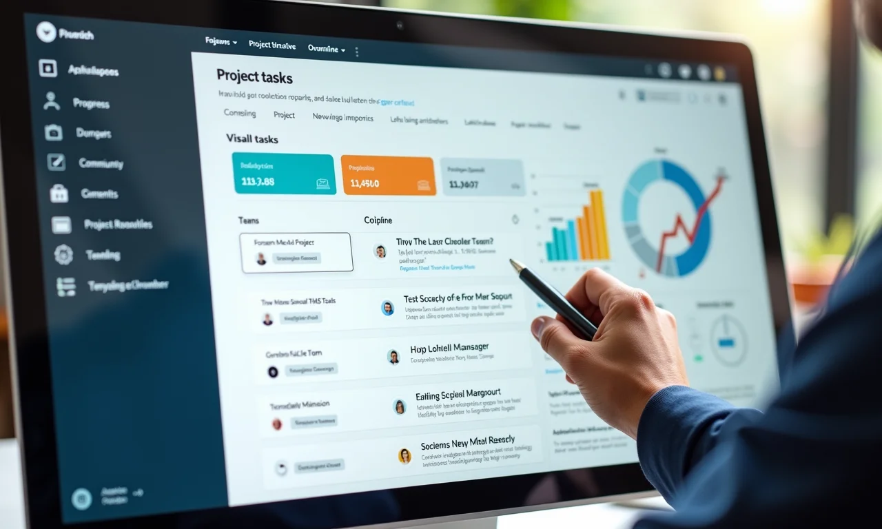 Interface do GitHub mostrando gerenciamento eficiente de tarefas e progresso do projeto.