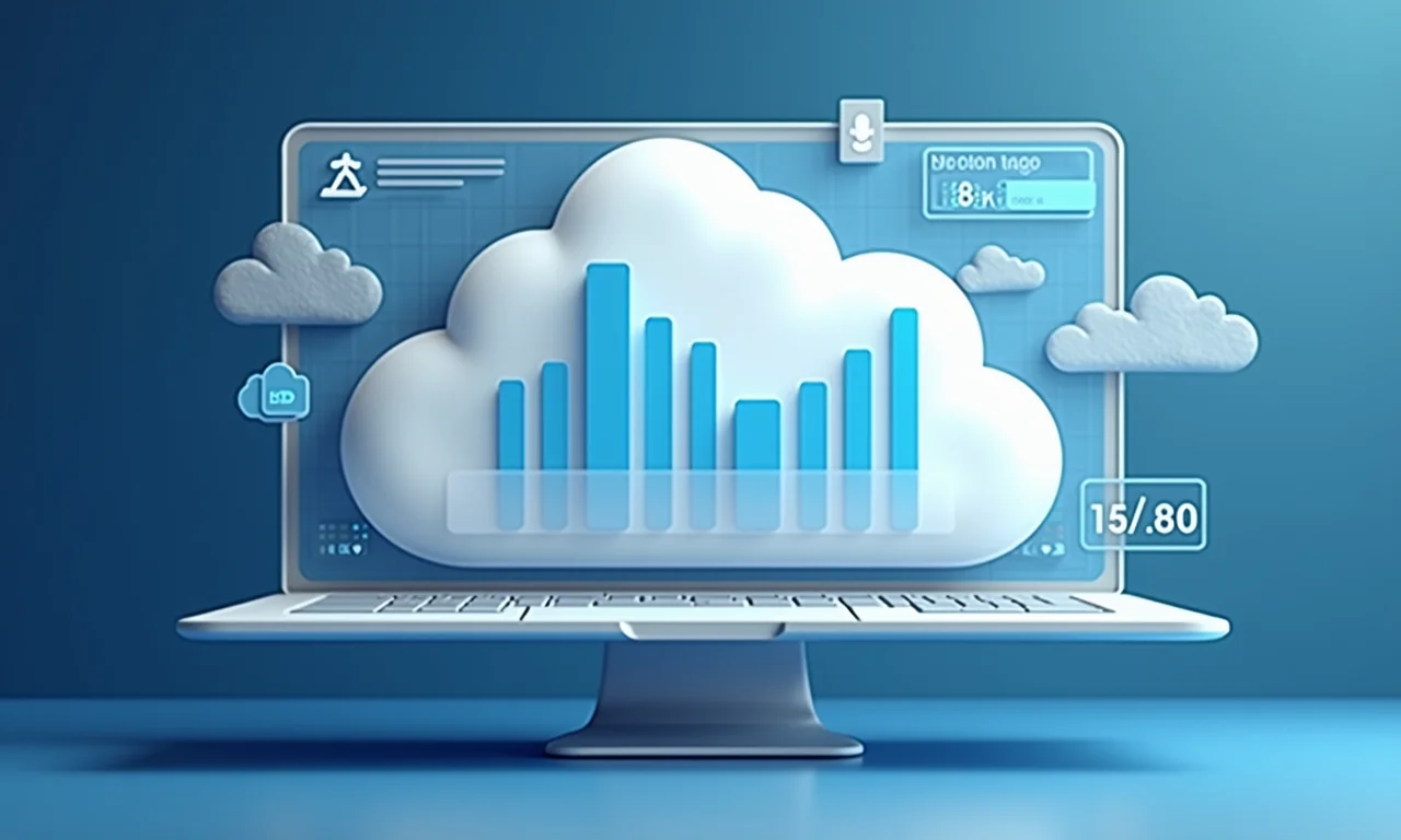 Interface mostrando armazenamento e largura de banda para podcast.