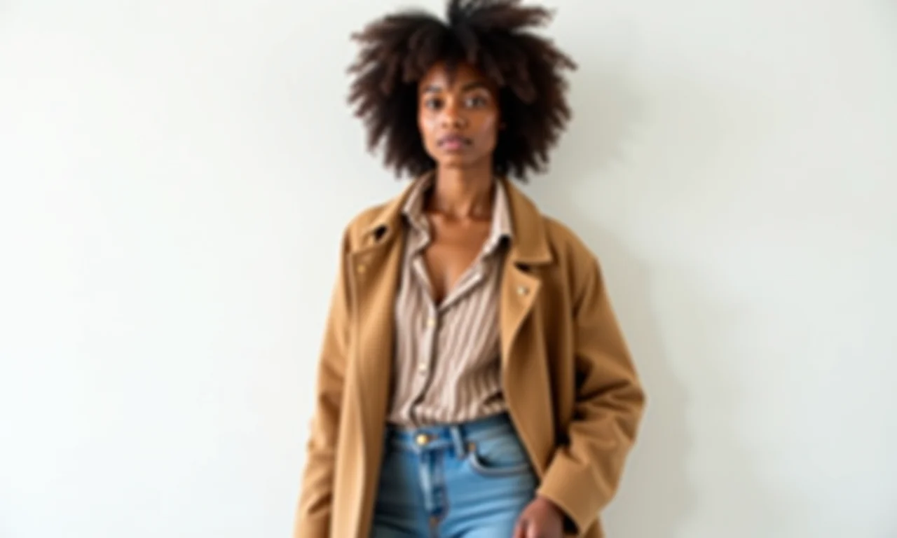 Mulher diversa com diferentes camadas de roupas, representando a sobrescrita de métodos.