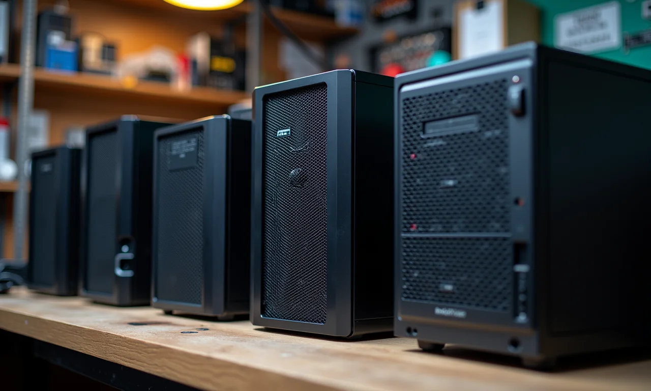 Opções de gabinete e fonte para NAS caseiro.