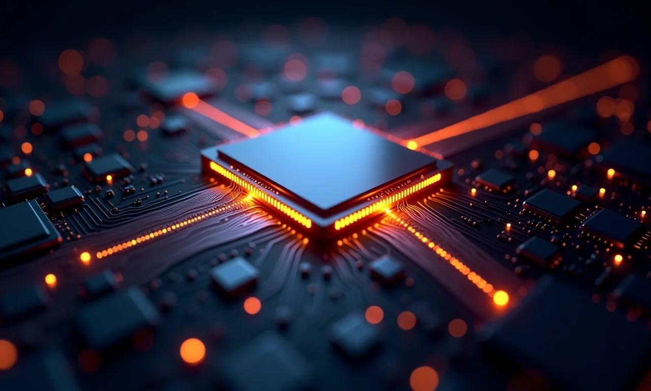 Representação visual dos núcleos e threads do processador