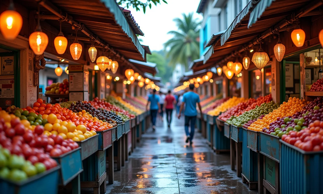 Visualização de containers Docker em swarm, integrados a um mercado brasileiro vibrante.