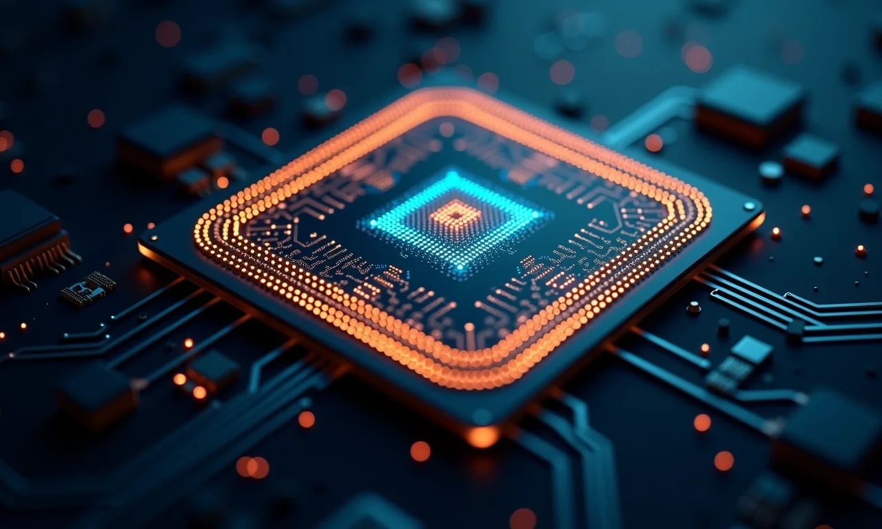 Visualização de múltiplos núcleos e threads de um processador.