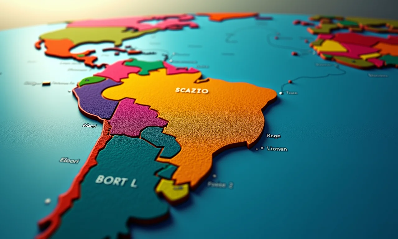 Visualização do roteamento automatizado em Nuxt.js como um mapa colorido de cidade brasileira.