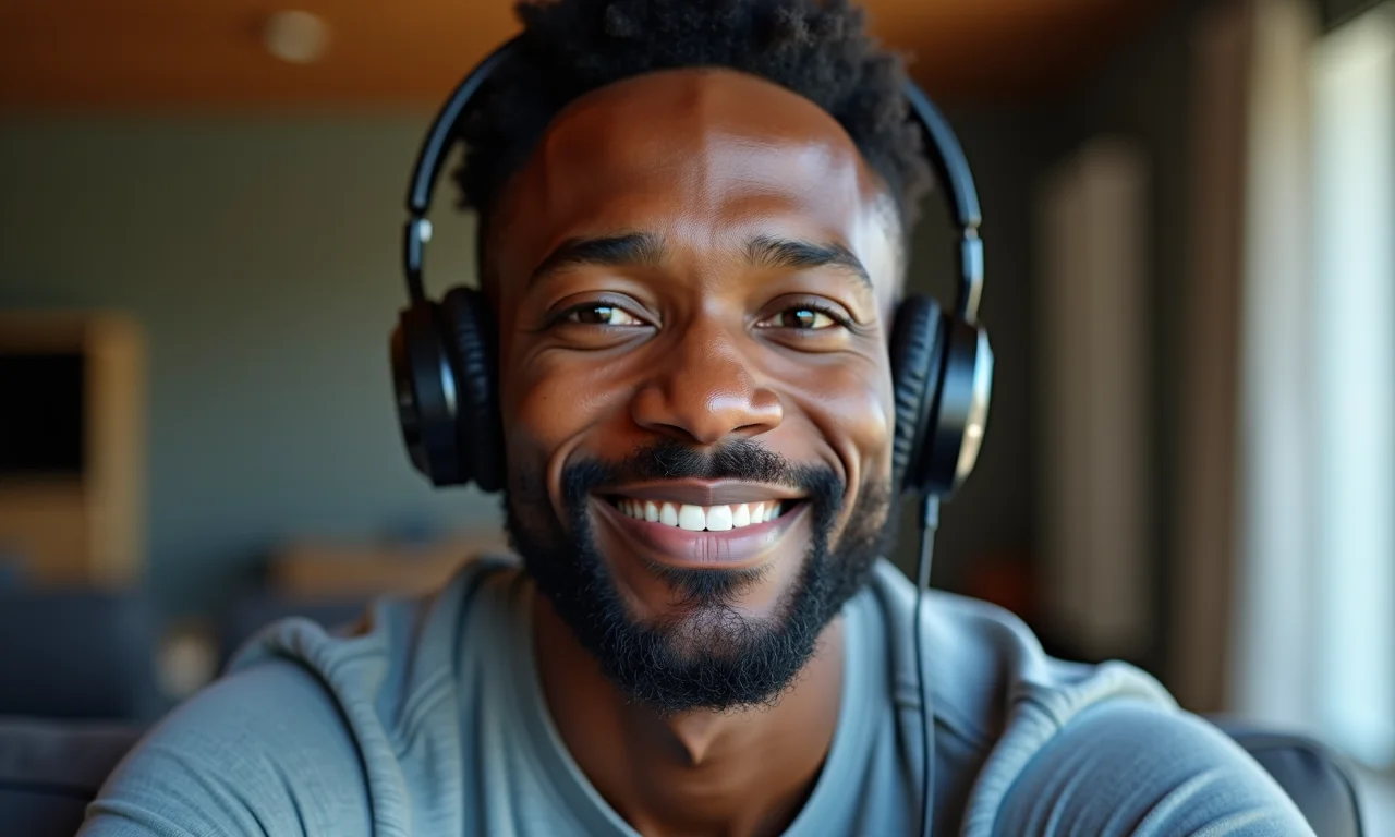 A sutileza do áudio de alta resolução em detalhes.