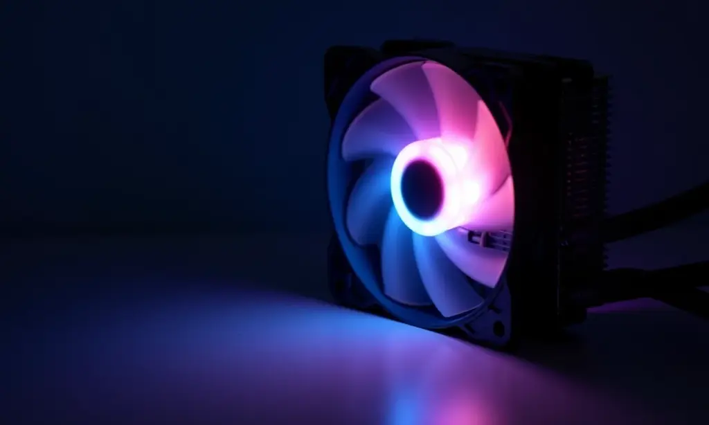 Air cooler de alto desempenho com iluminação RGB