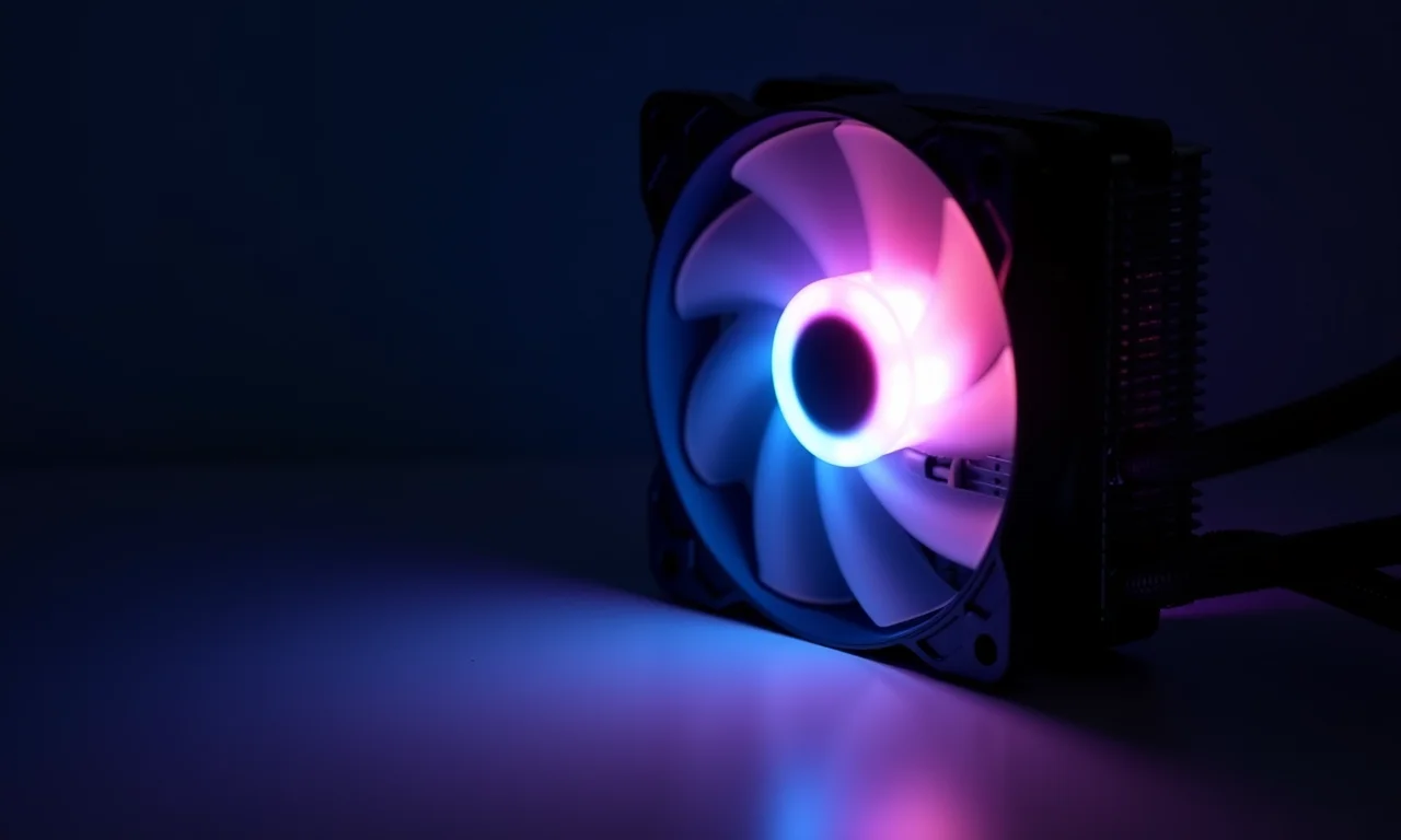 Air cooler de alto desempenho com iluminação RGB