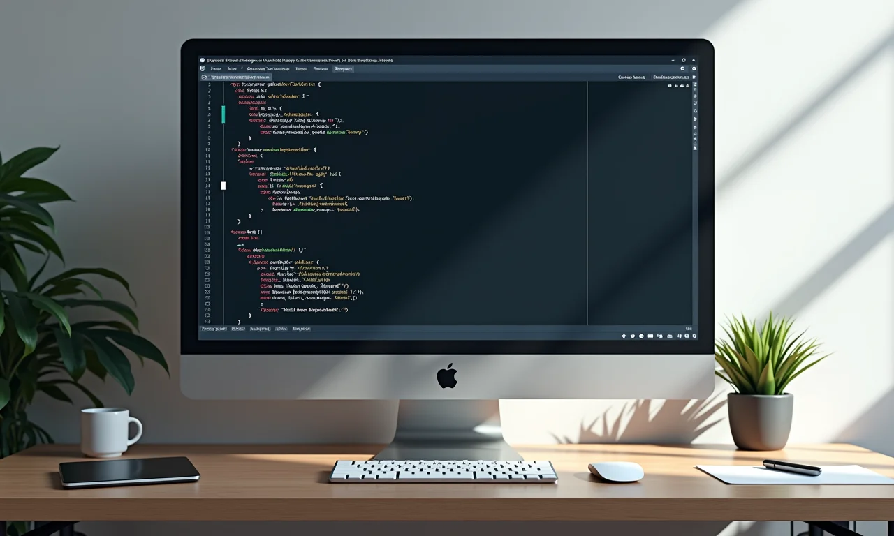 Ambiente de desenvolvimento com editor de código