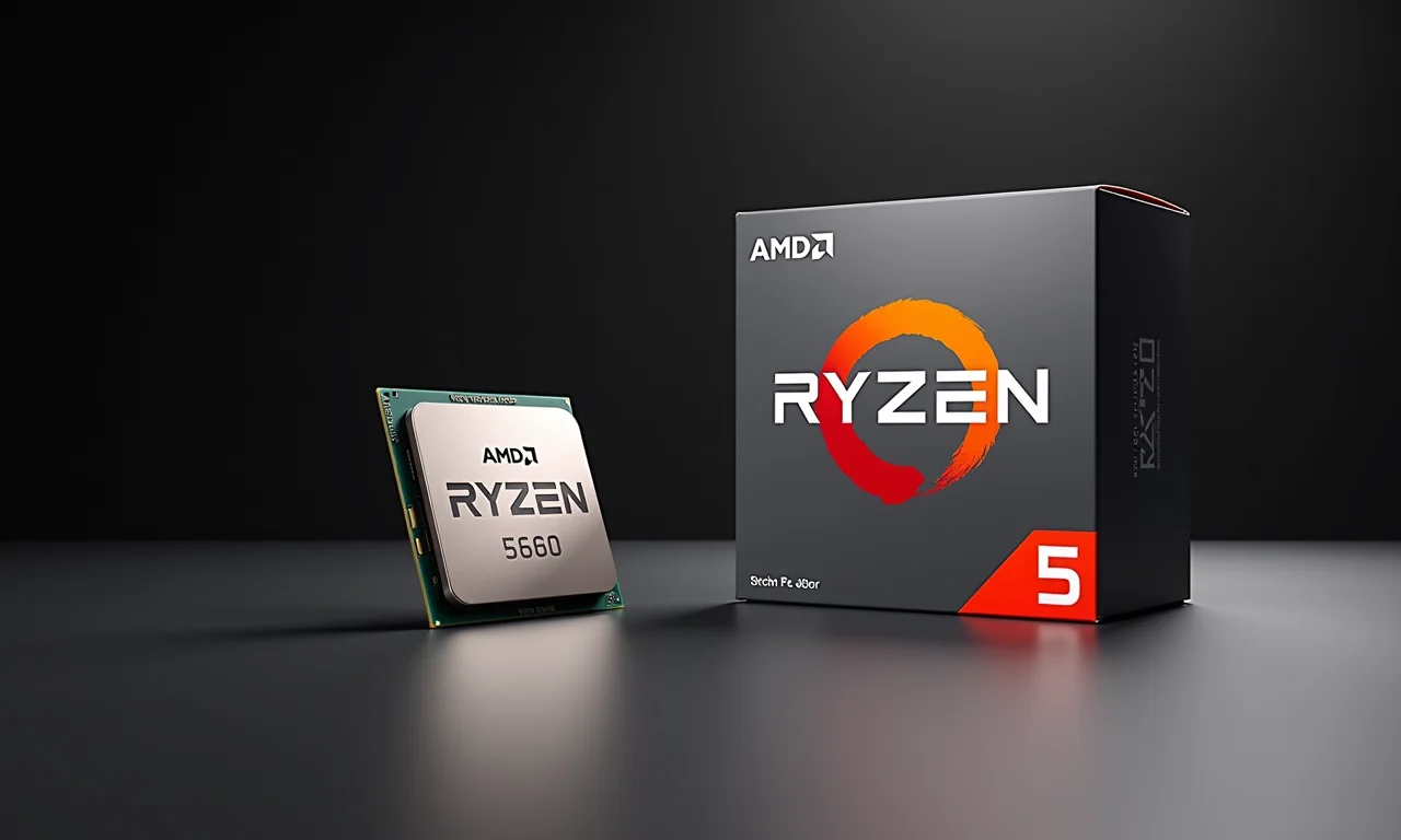 AMD Ryzen 5 5600: Visão do processador