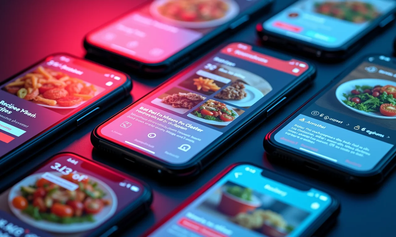 Apps de receitas e planejamento alimentar em 2024.