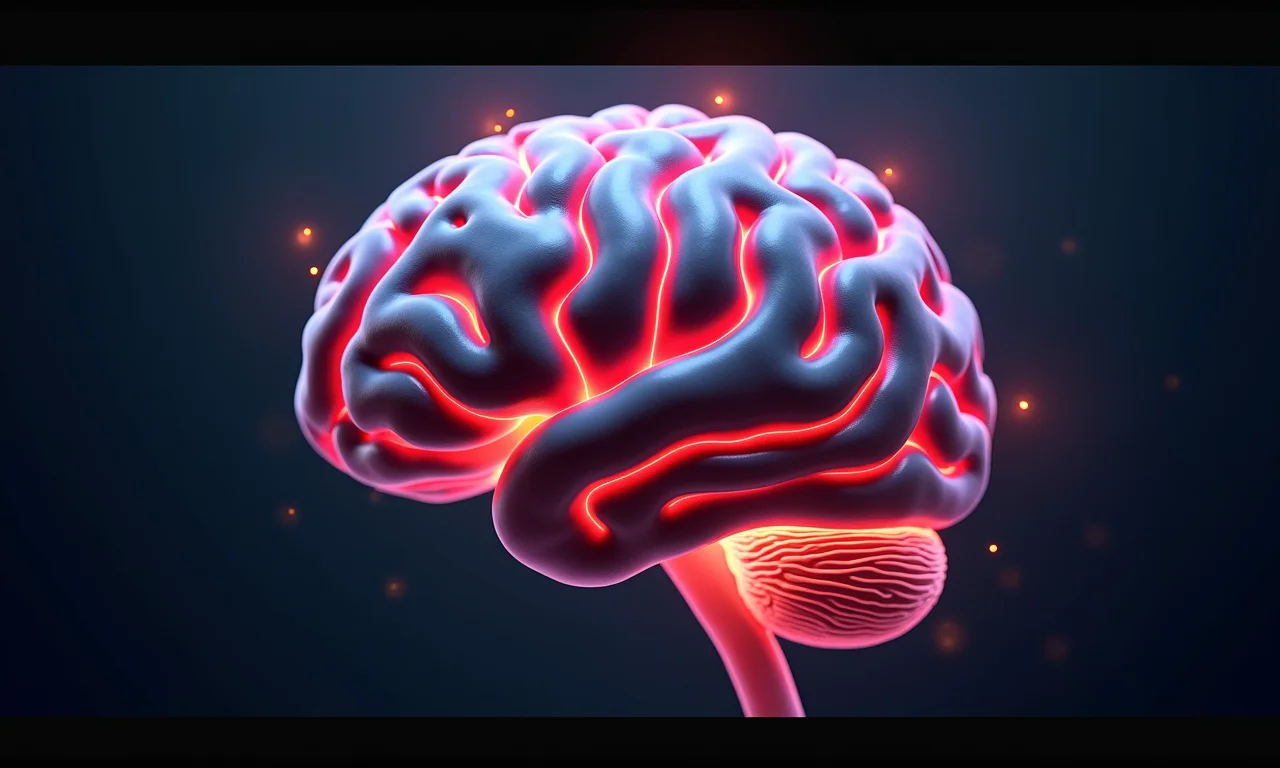 Cérebro com runas brilhantes, representando os benefícios das Runes para desenvolvedores Svelte.