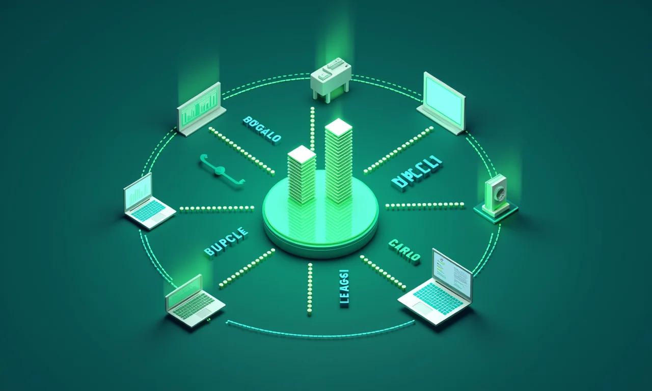 Coleta automatizada de dados de diversas fontes.