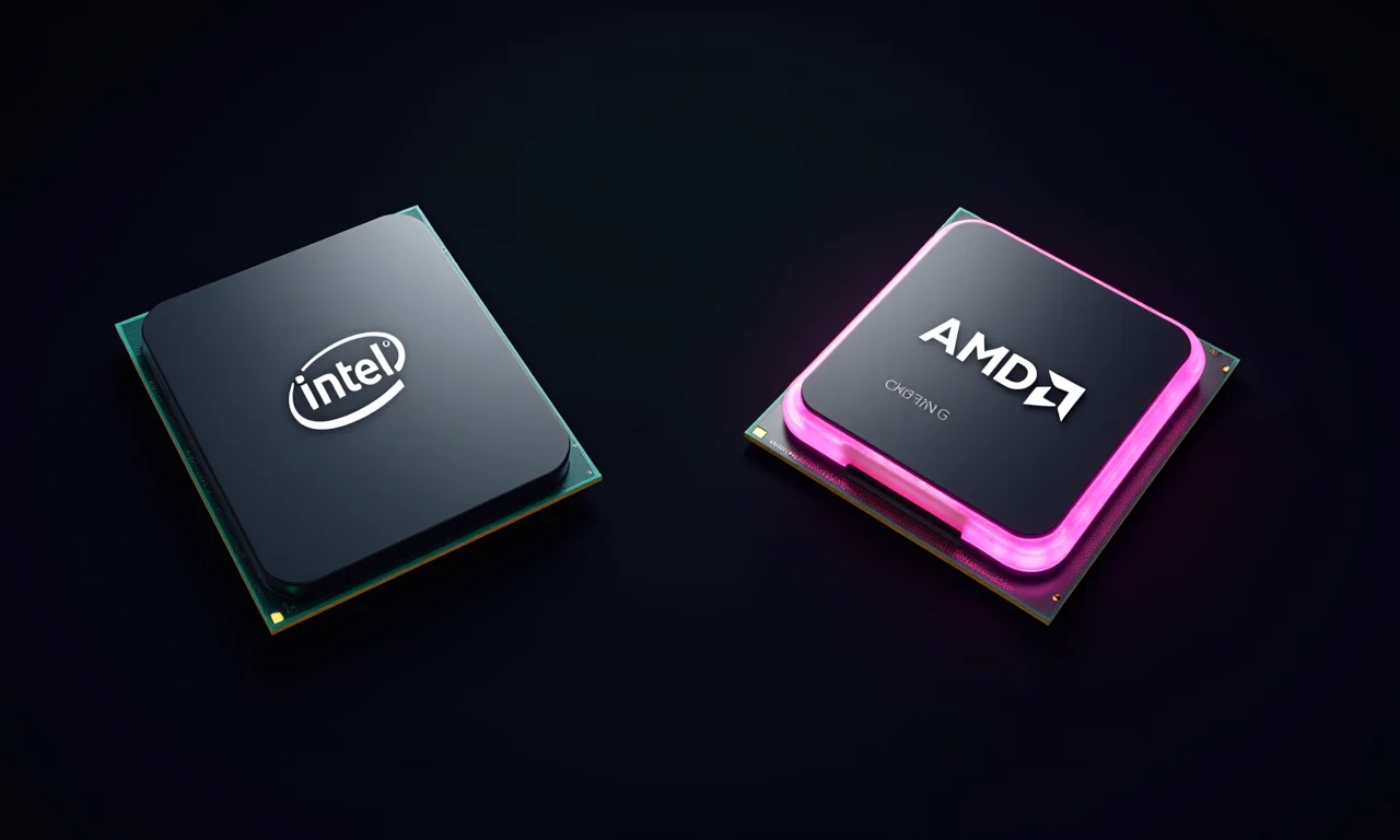 Comparativo visual de processadores para áudio.